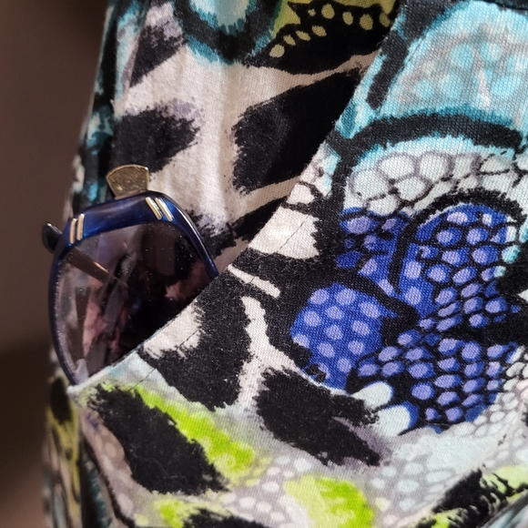 Alberto Makali Beaded fringe neckline sheath dress with POCKETS - Picture 7 of 9